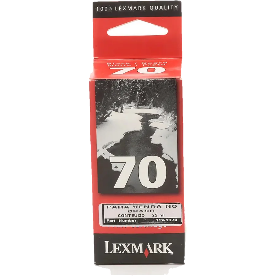 Lexmark 70 Negro ALTO REND 12A1970 (VENCIDO)