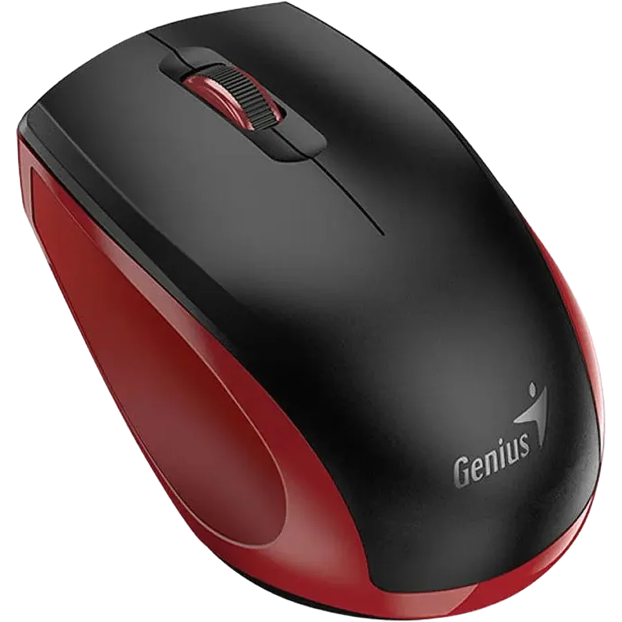 Mouse Genius NX-8006S RED/BLK Silencioso