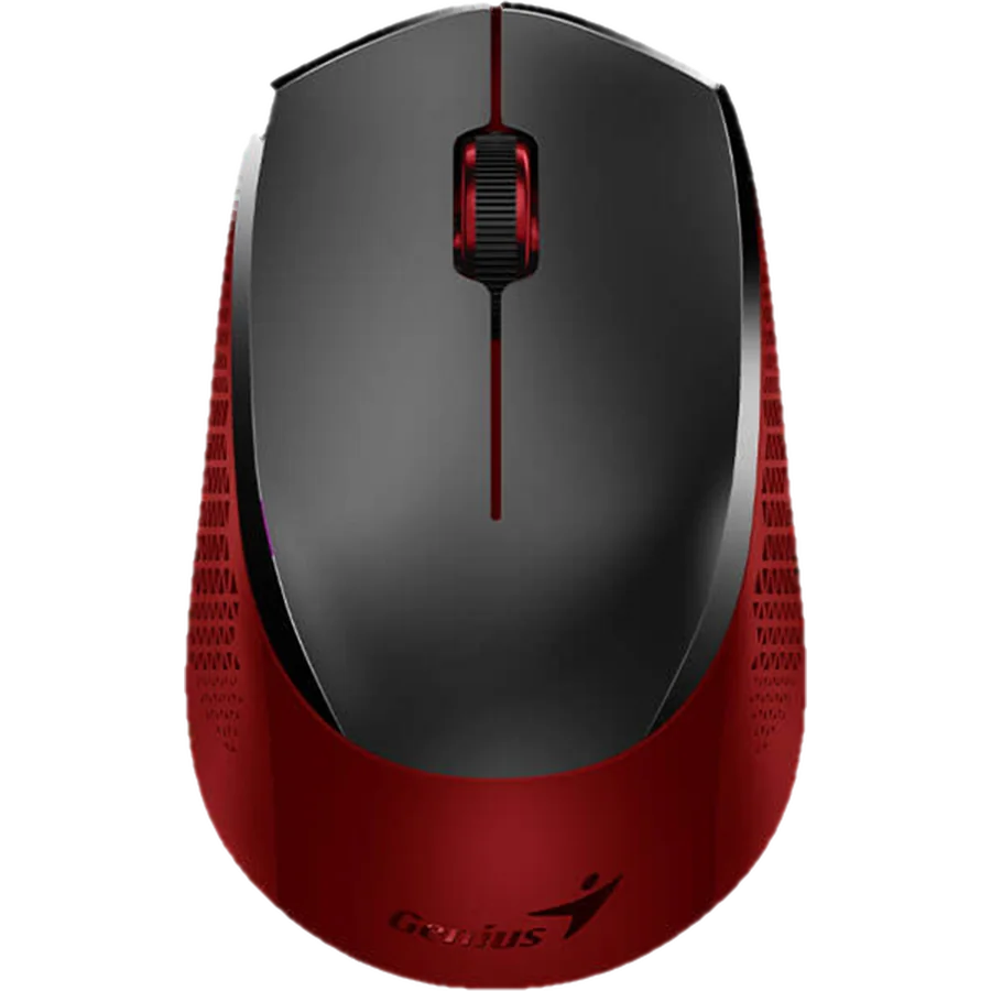 Mouse Genius NX-8000S RED/BLK Silencioso