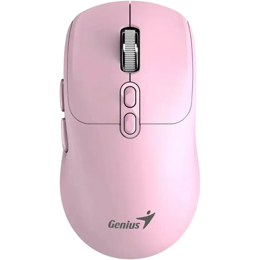 Mouse Genius NX-8080S 2.4GHZ BT Silenc Pink