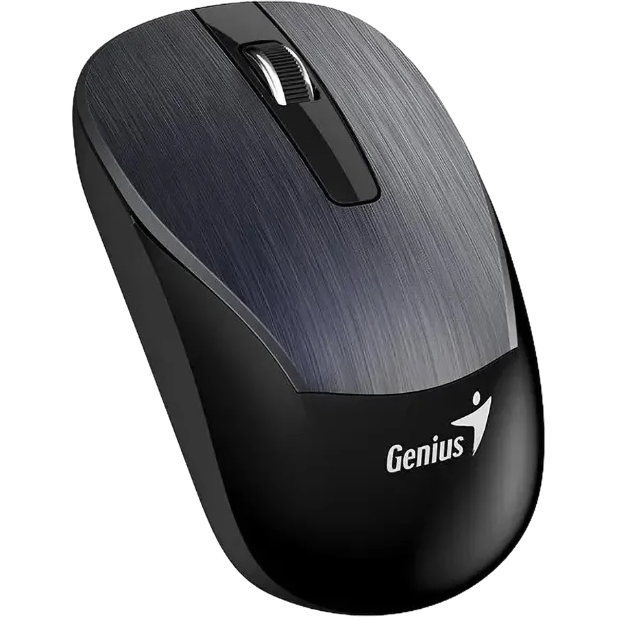 Mouse Genius ECO-8015 Iron GRY Recargable