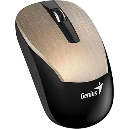Mouse Genius ECO-8015 Silver Recargable