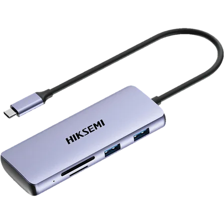 HUB Hiksemi DS8 USB-C a USB X4 /HDMI X1