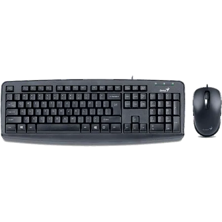 Combo teclado y mouse Genius KM-200 Smart Black