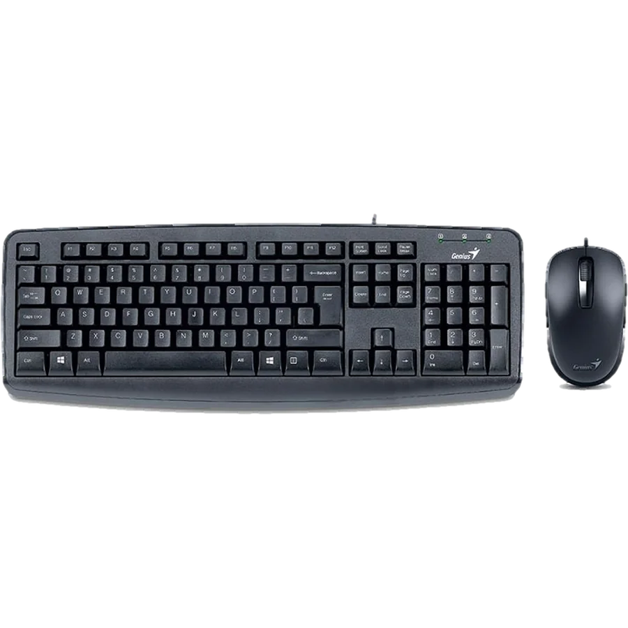 Combo teclado y mouse Genius KM-200 Smart Black