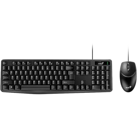 Combo teclado y mouse Genius KM-170 Black