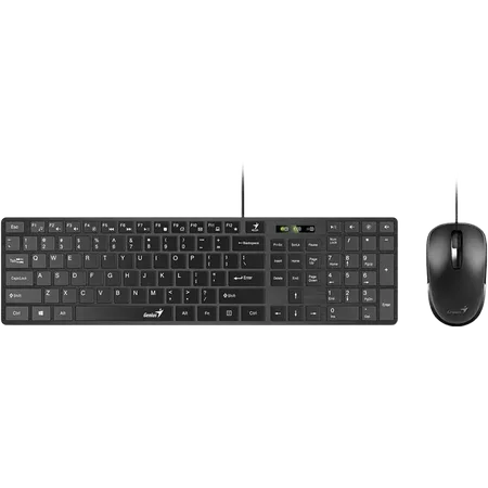 Combo teclado y mouse Genius Slimstar C126 Smart Black