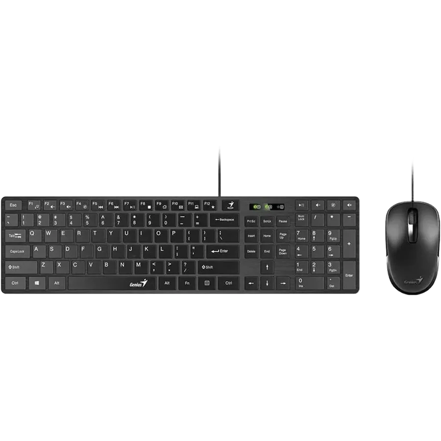 Combo teclado y mouse Genius Slimstar C126 Smart Black