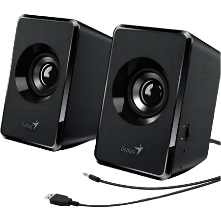 Genius Parlantes SP-U125 Power Black