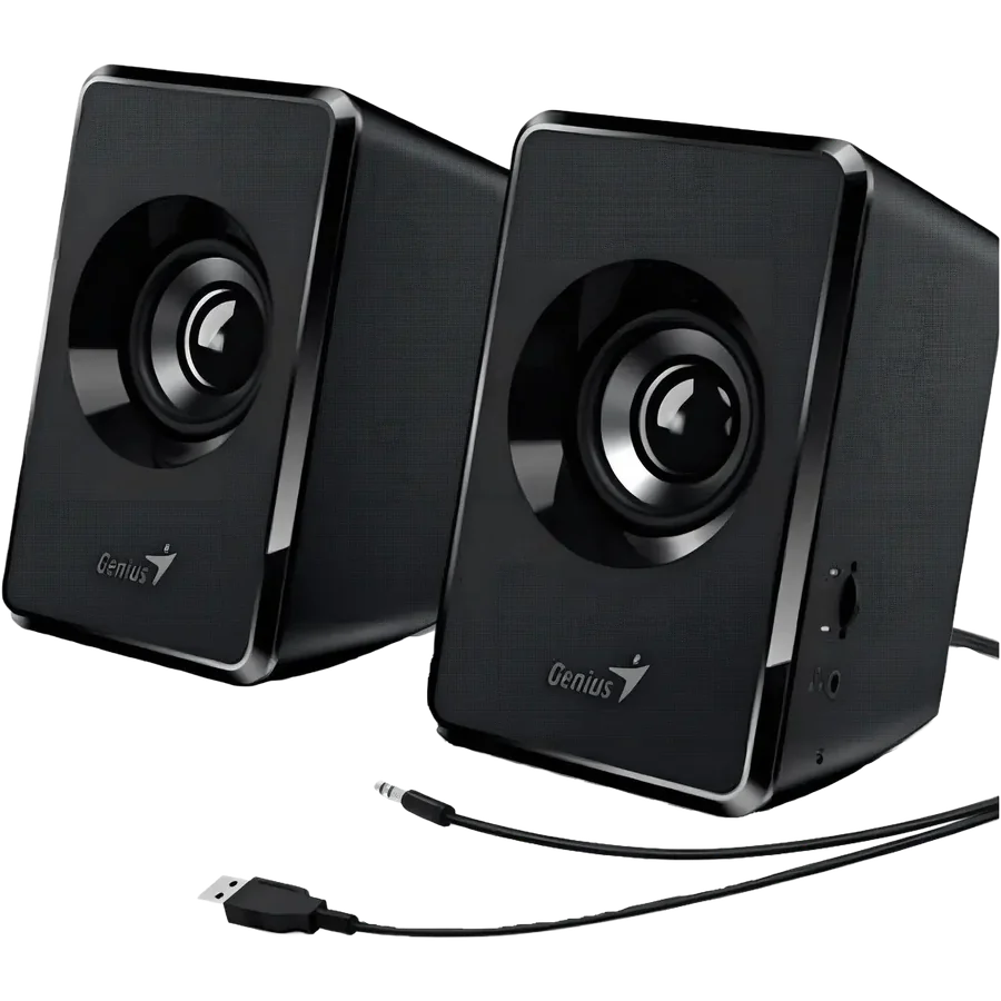 Genius Parlantes SP-U125 Power Black