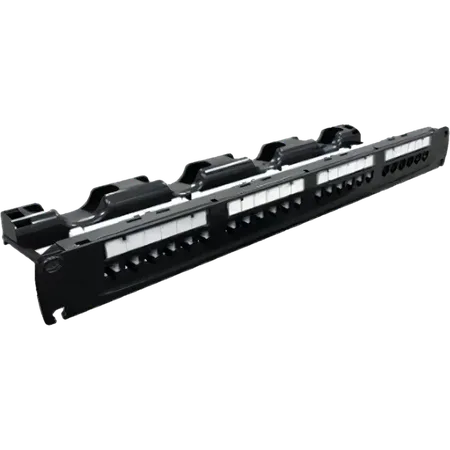 Patchpanel Furukawa 24P CAT.5E Multilan Negro