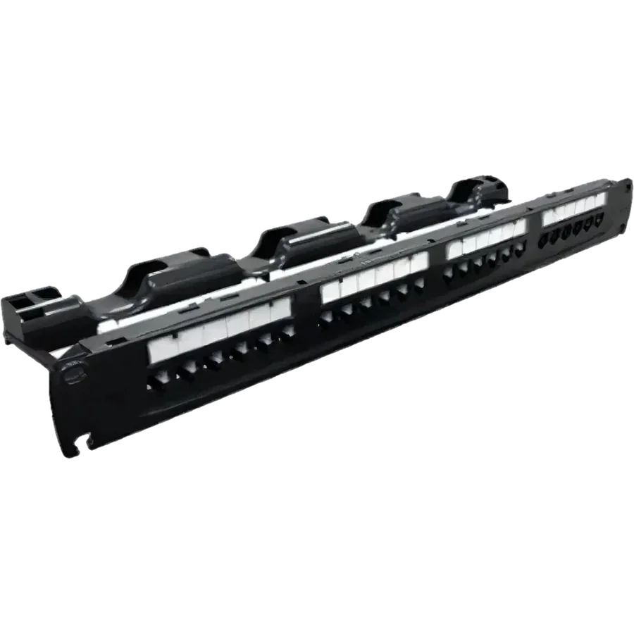 Patchpanel Furukawa 24P CAT.5E Multilan Negro