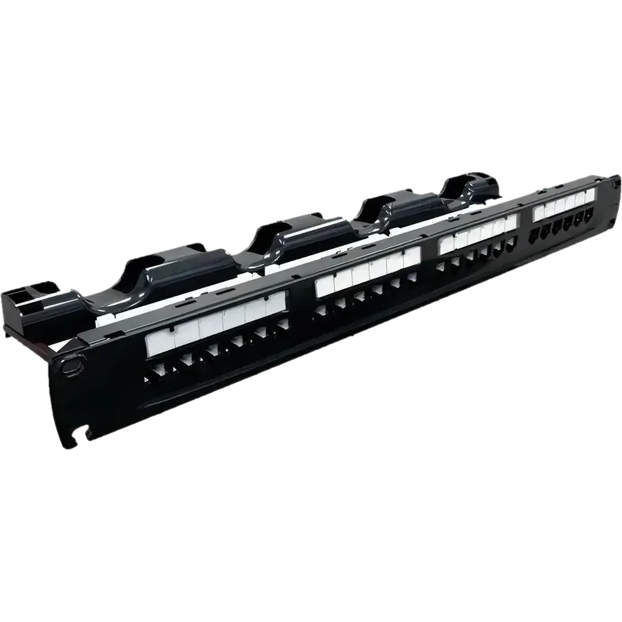 Patchpanel Furukawa 24P CAT.6 Multilan Negro
