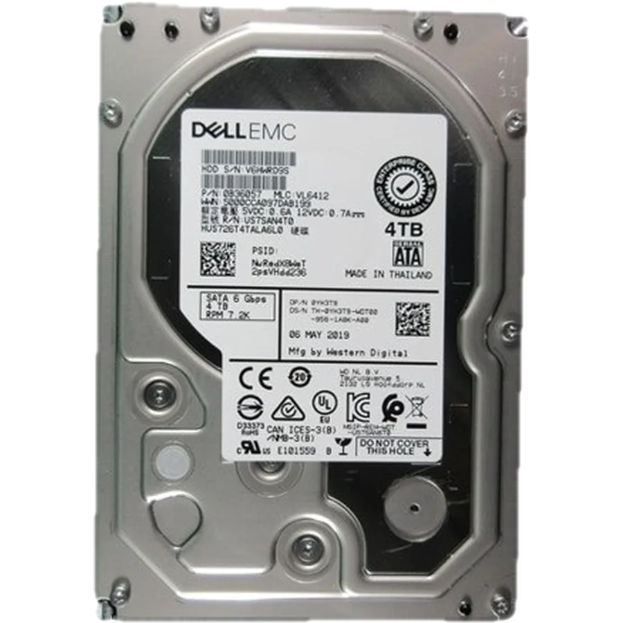 Disco rígido Dell 6GBPS 7.2K 512N ` CK Cabled