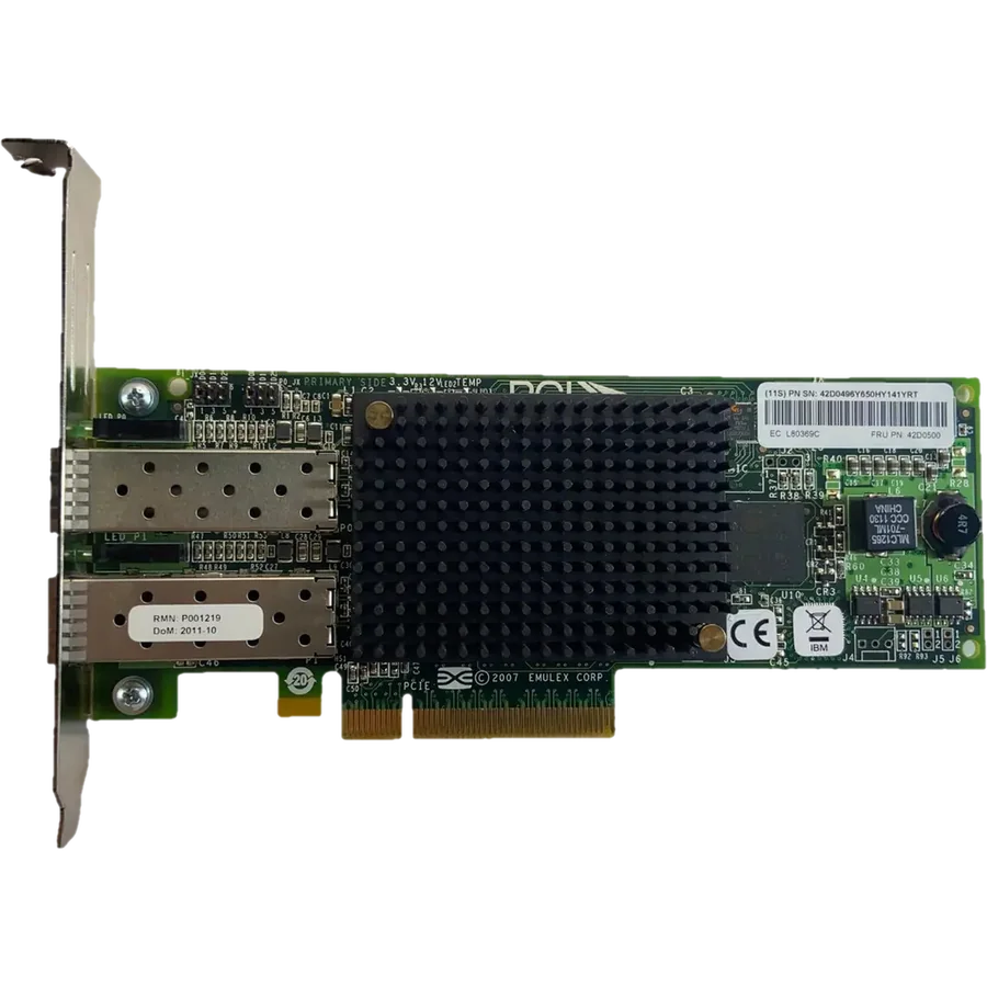 Tarjeta HBA IBM FC Emulex 2 Puertos
