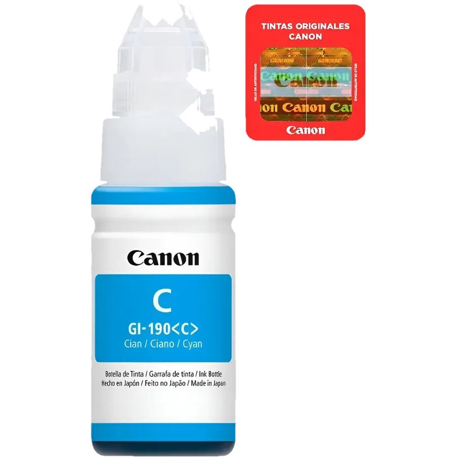 Botella Canon GI-190C 6,000 PAG (CYAN)