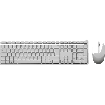 Combo teclado y mouse Dell KM5221W Black