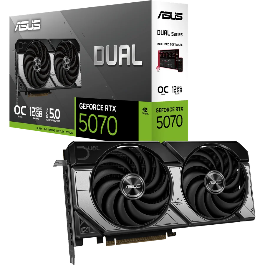Placa de video ASUS Dual GDDR7
