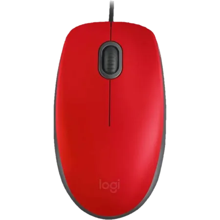 Mouse Logitech M110 RED Silencioso
