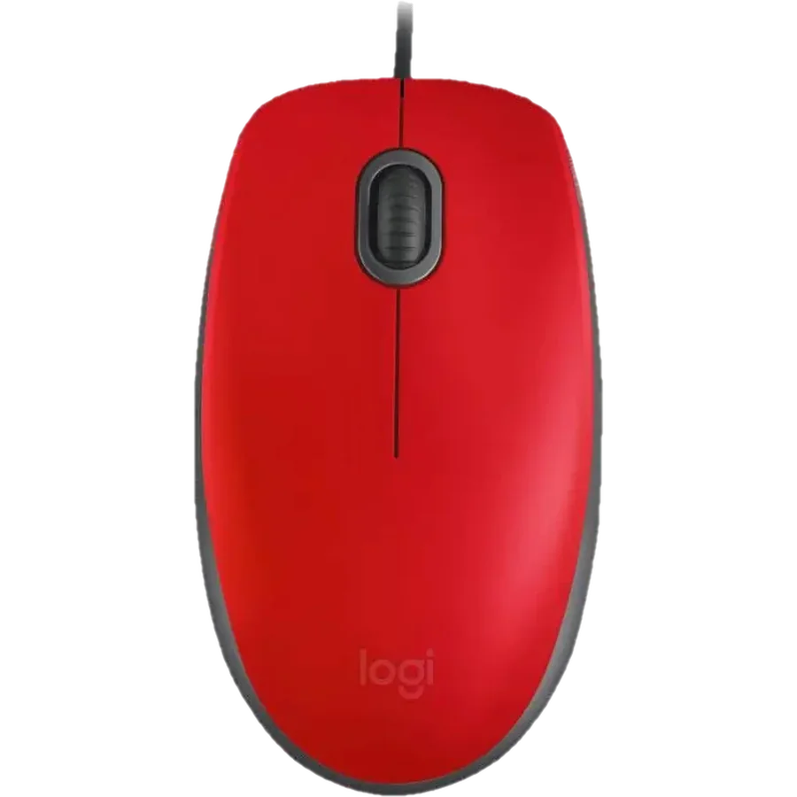 Mouse Logitech M110 RED Silencioso