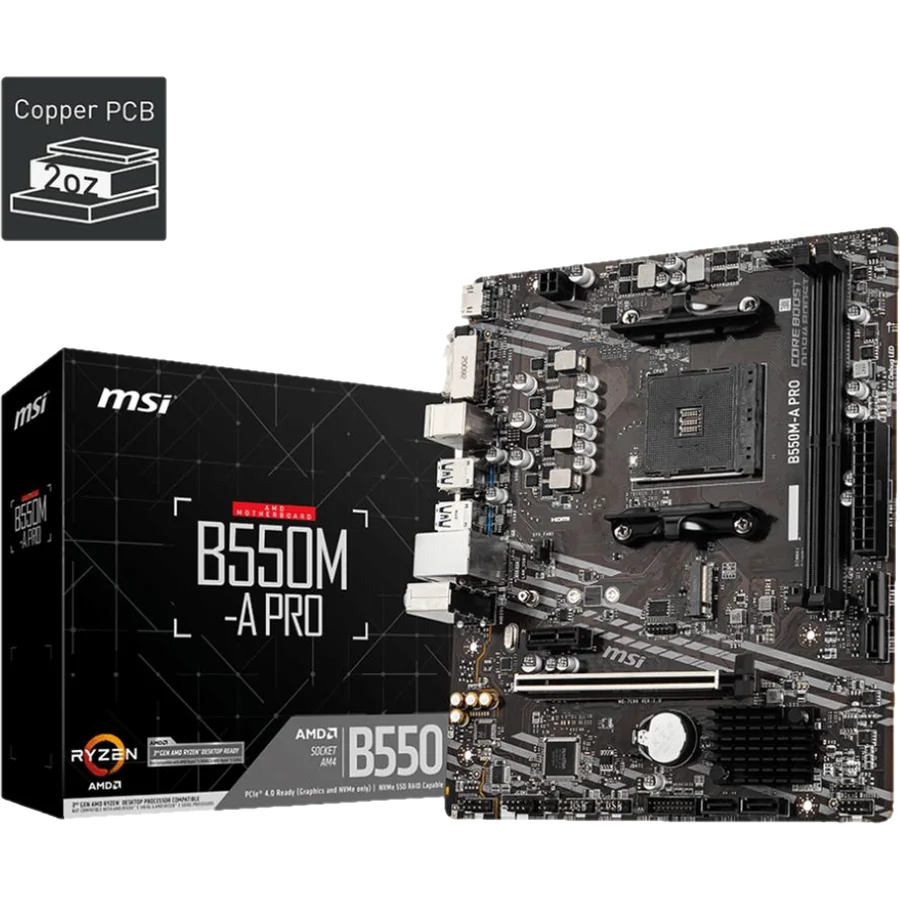 Motherboard MSI B550M-A Pro