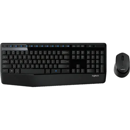 Combo teclado y mouse Logitech MK345 Black Latino