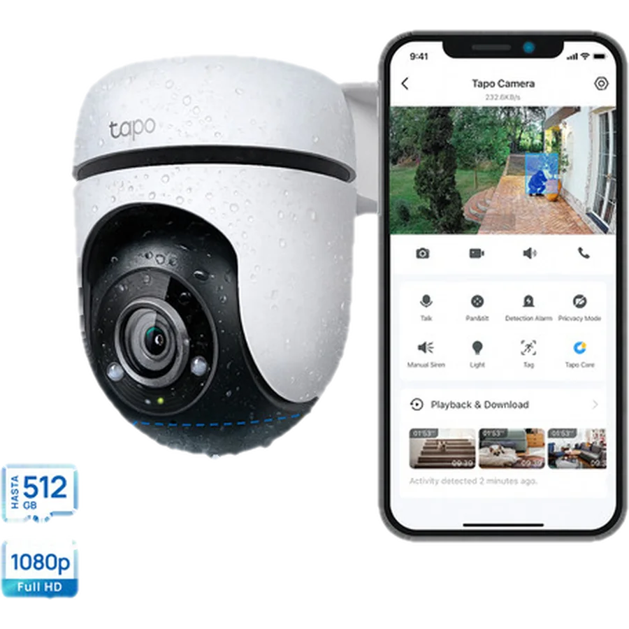 Cámara IP TP-Link Tapo C500 PTZ 360