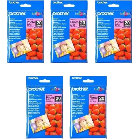 Papel Brother BP61GLP 4X6 Glossy Photo