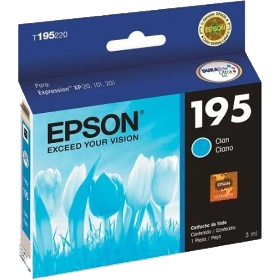 Epson T195220 cartucho de tinta 1 pieza(s) Original Cian
