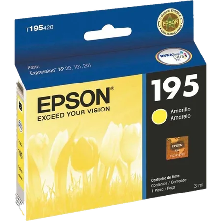 Epson T195420 cartucho de tinta 1 pieza(s) Original Amarillo
