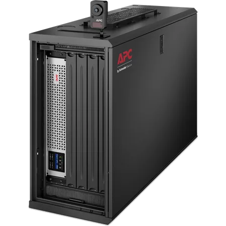 APC AR106VI armario rack 6U Bastidor de pared Negro