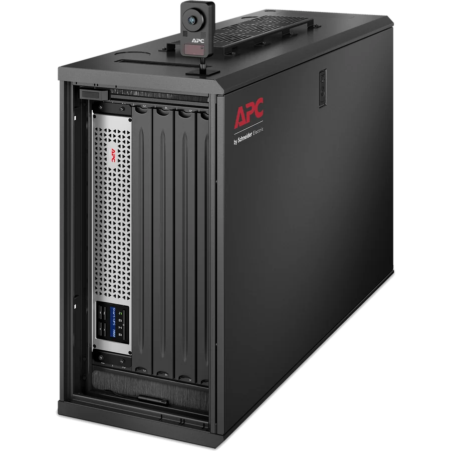 APC AR106VI armario rack 6U Bastidor de pared Negro