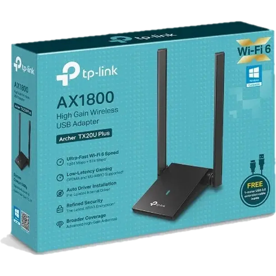TP-Link Archer TX20U Plus WLAN 1800 Mbit/s