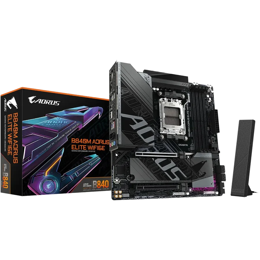Motherboard Gigabyte B840M AORUS Elite Wi-Fi 6E