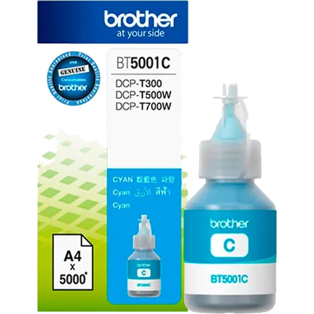 Brother BT5001C cartucho de tinta 1 pieza(s) Original Extra (Súper) al