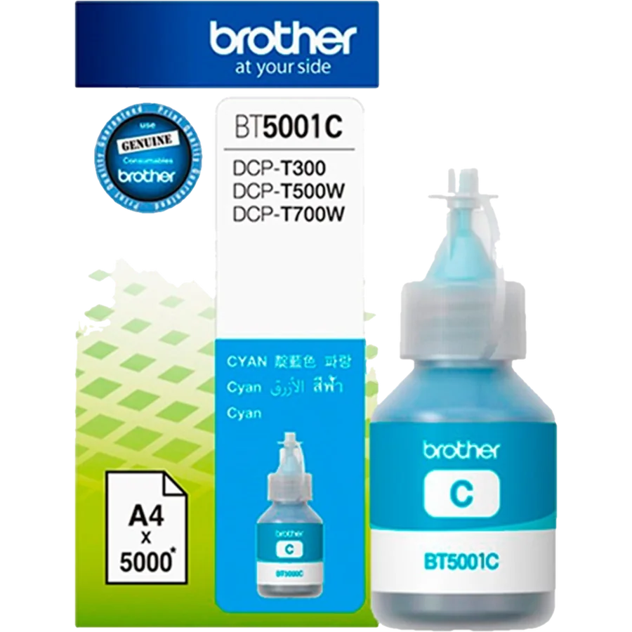 Brother BT5001C cartucho de tinta 1 pieza(s) Original Extra (Súper) al