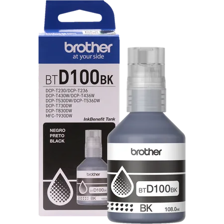 Botella Brother BTD100BK 7500 PAG (BLACK)