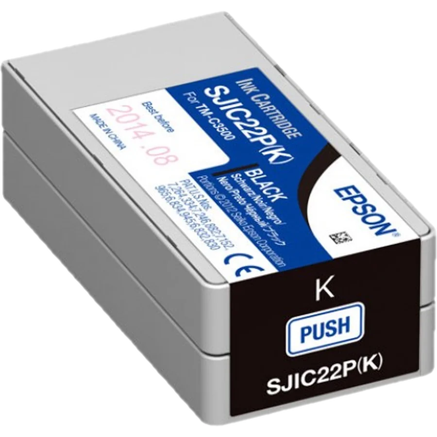 Epson SJIC22P cartucho de tinta 1 pieza(s) Original Negro