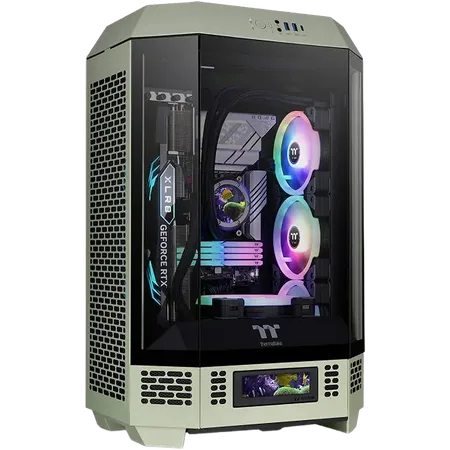 Gabinete Thermaltake THE Tower 300 Matcha Green