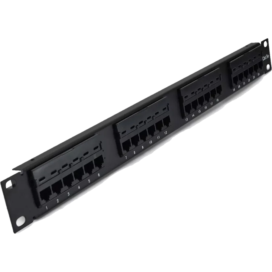 Patchpanel GLC 24P CAT.5E p/ KRONE/110