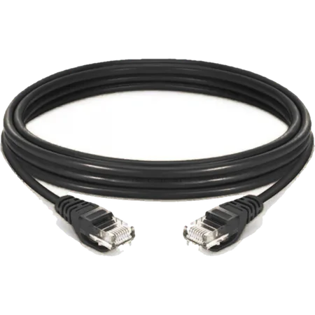 Patchcord GLC CAT.6 2.4M Negro LSZH