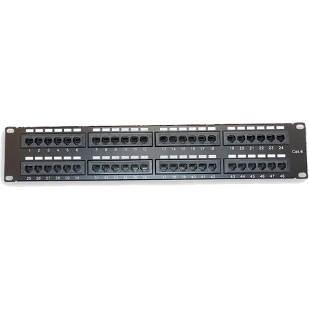 Patchpanel GLC 48P CAT 6 p/ KRONE/110
