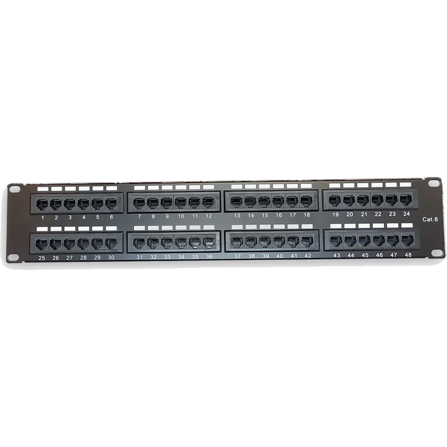 Patchpanel GLC 48P CAT 6 p/ KRONE/110