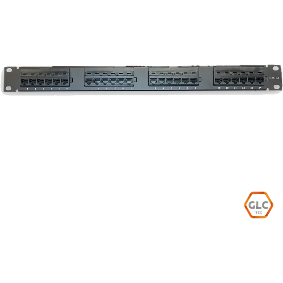 Patchpanel GLC 24P CAT.6A p/ KRONE/110
