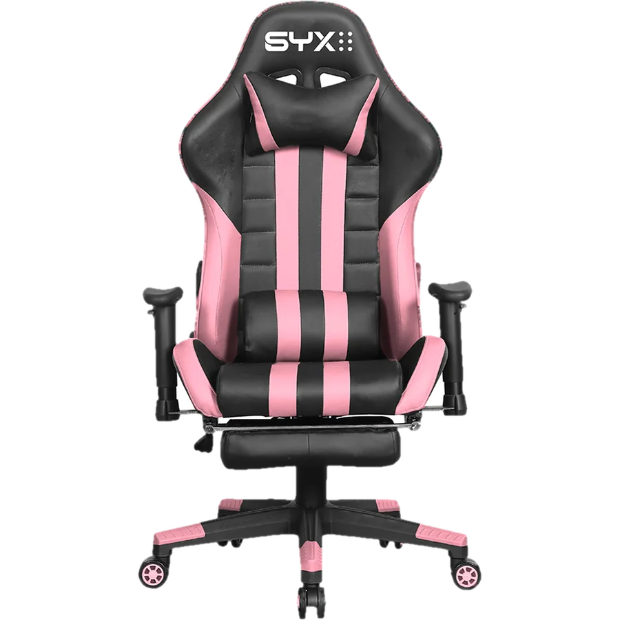 Silla Gamer SYX CH-059 PK ROSA Negro