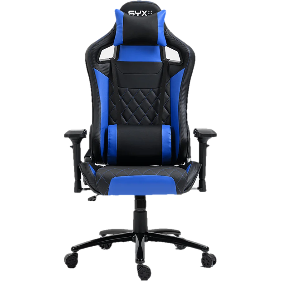Silla Gamer SYX CH-451 BL AZUL Negro