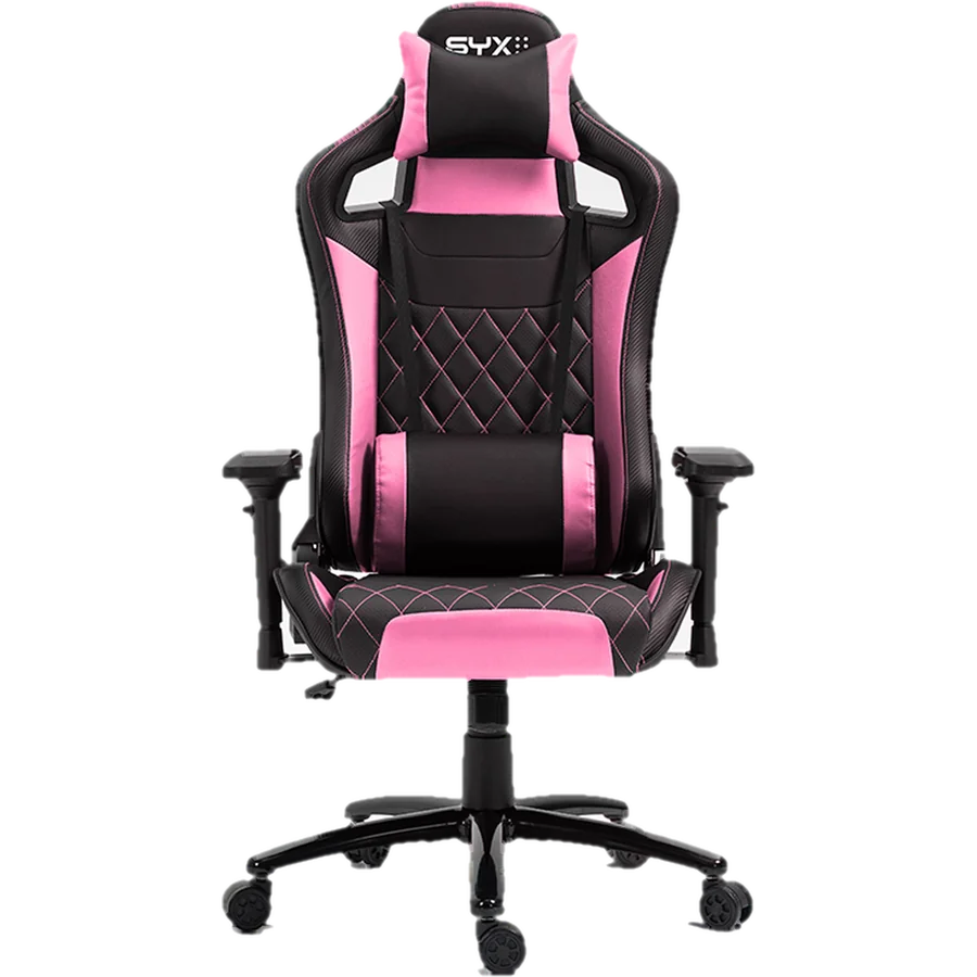 Silla Gamer SYX CH-451 PK ROSA Negro