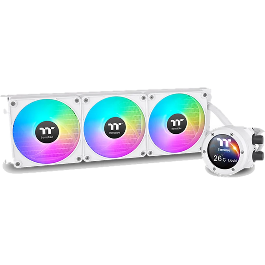 Refrigeración líquida Thermaltake White TH420 V2 Ultra EX AR