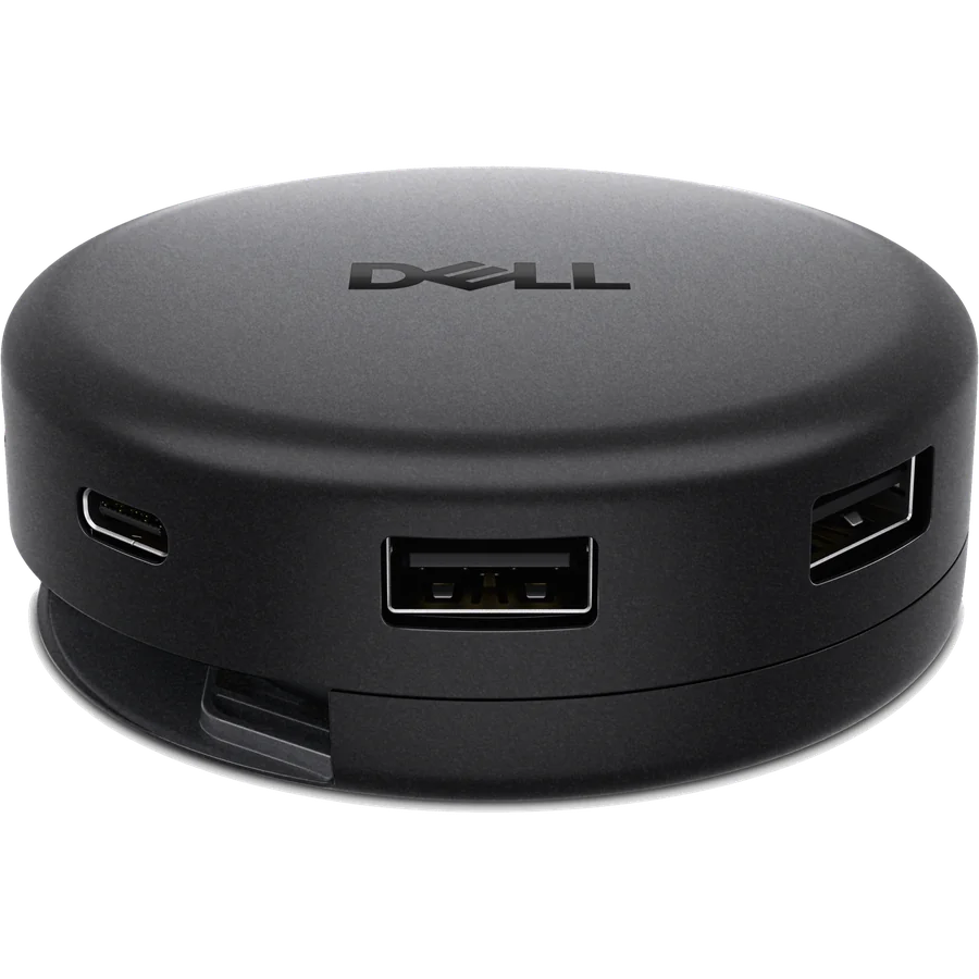 DELL DA326 Alámbrico USB 3.2 Gen 1 (3.1 Gen 1) Type-C Negro