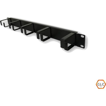 Organizador GLC 19` 1U Negro de Cables